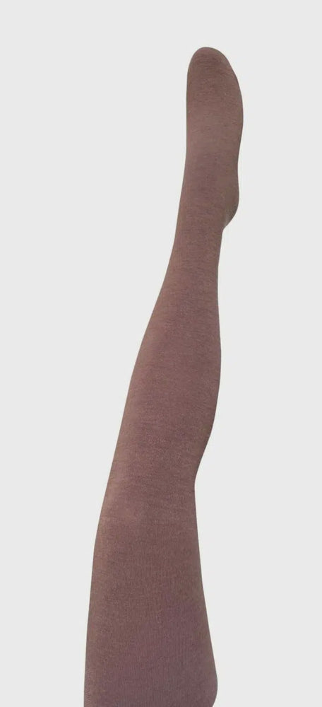 Luxe Merino Wool Tights - Cacao