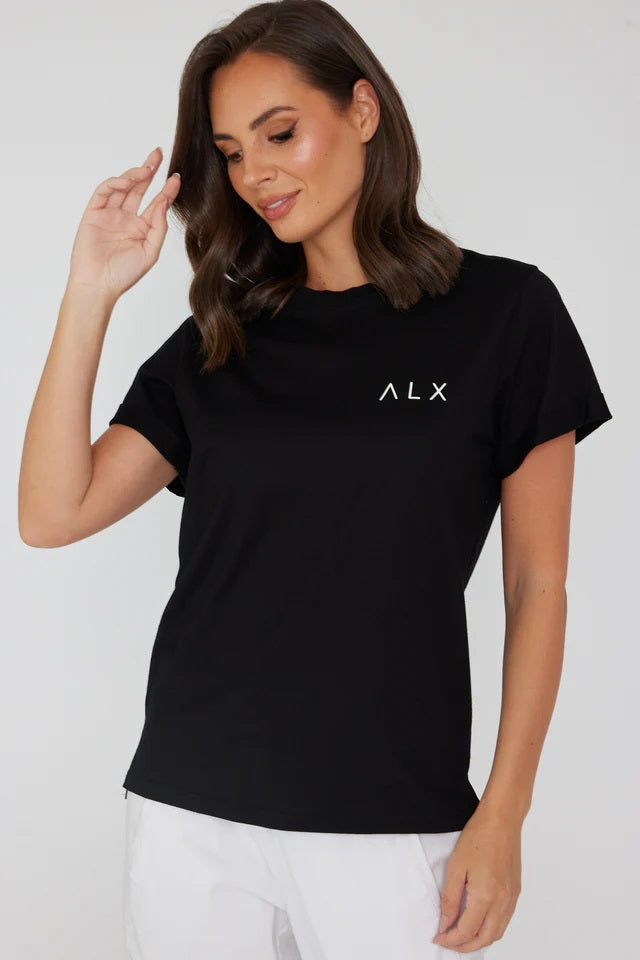 ALX Crew T Shirt - Black
