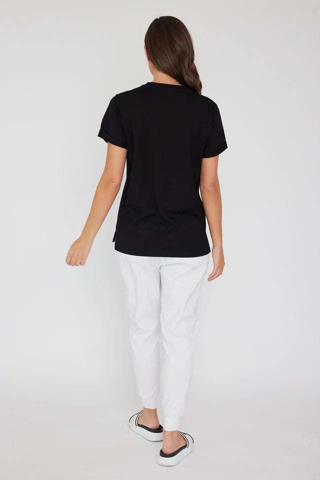ALX Crew T Shirt - Black