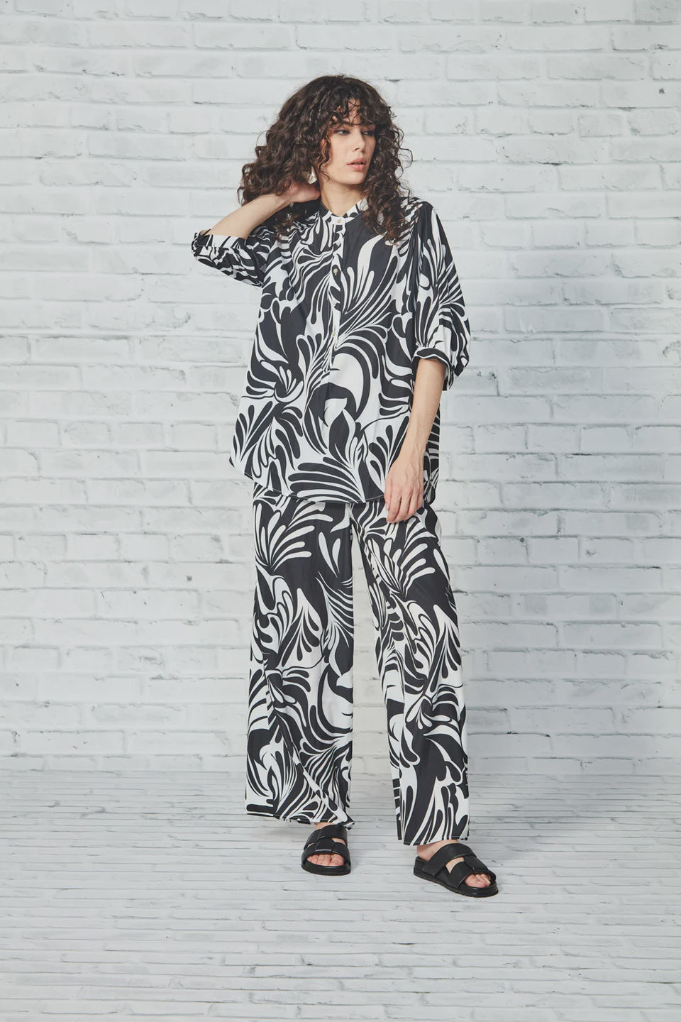 Baker Pant - Black Print
