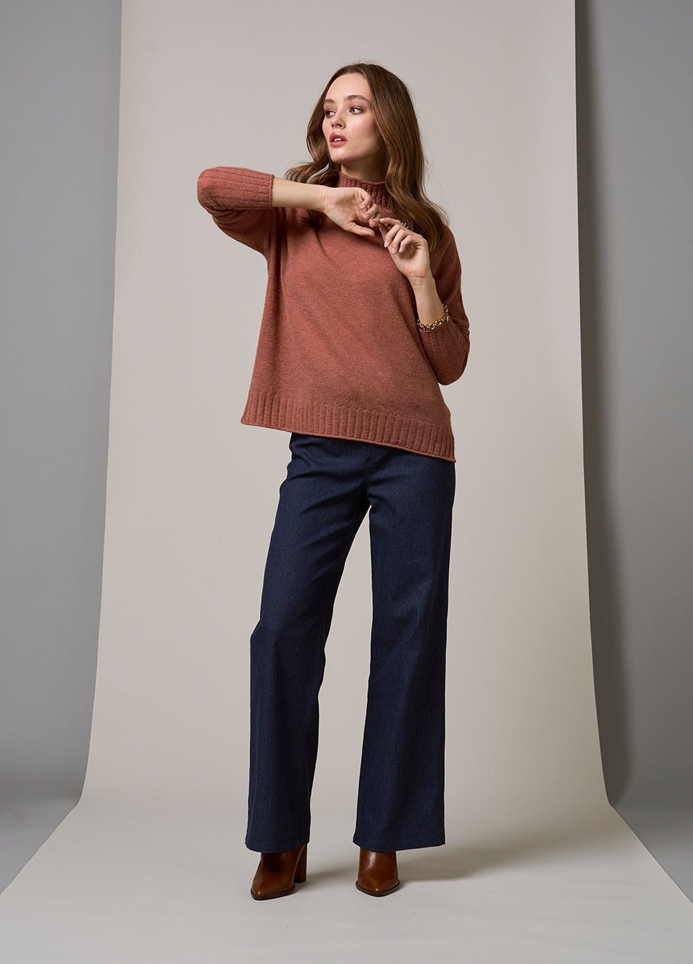 Bonnie Sweater - Woodrose