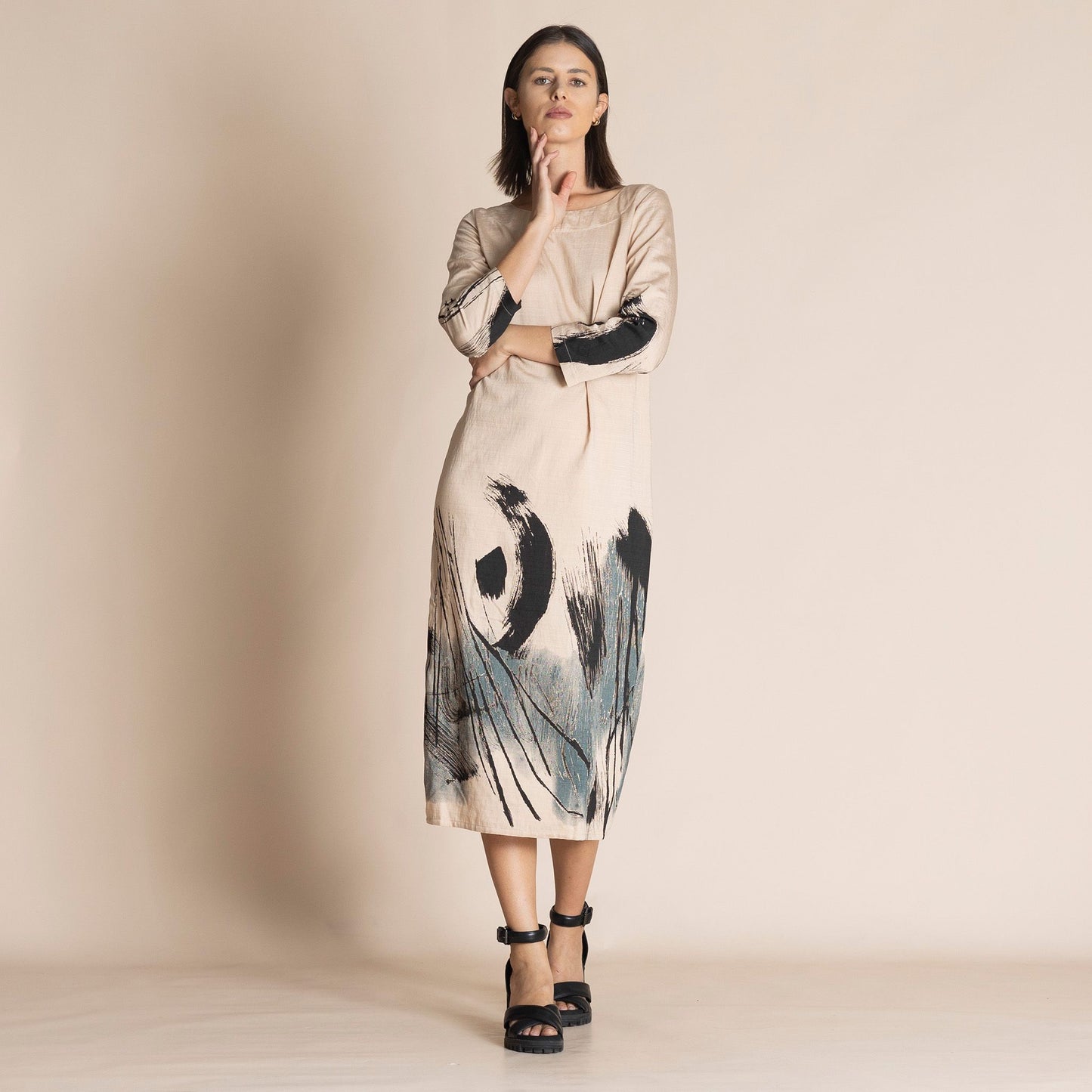 Da Vinci Column Dress
