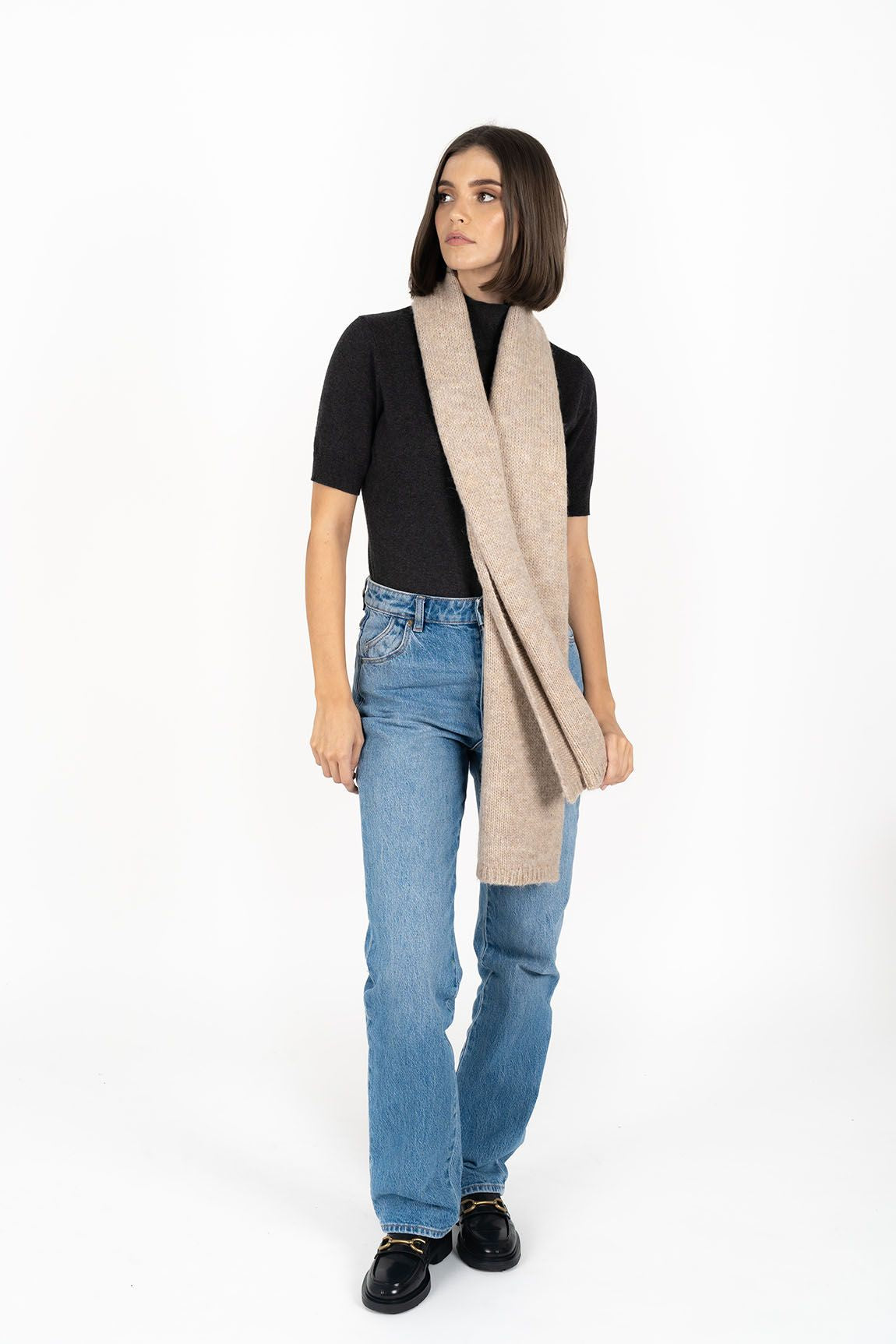 Fortune Scarf - Hazelnut