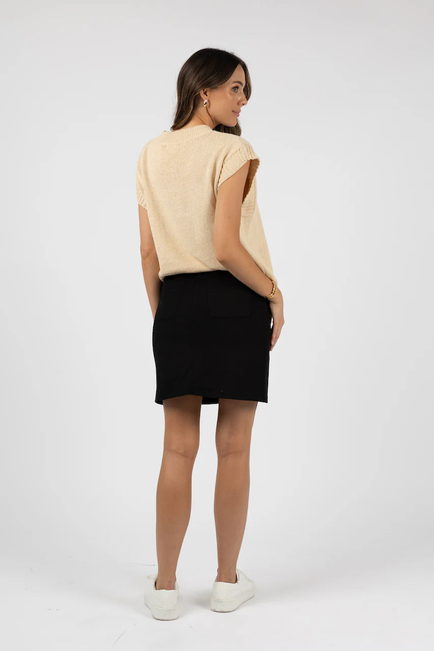 Gigi Skirt - Midnight