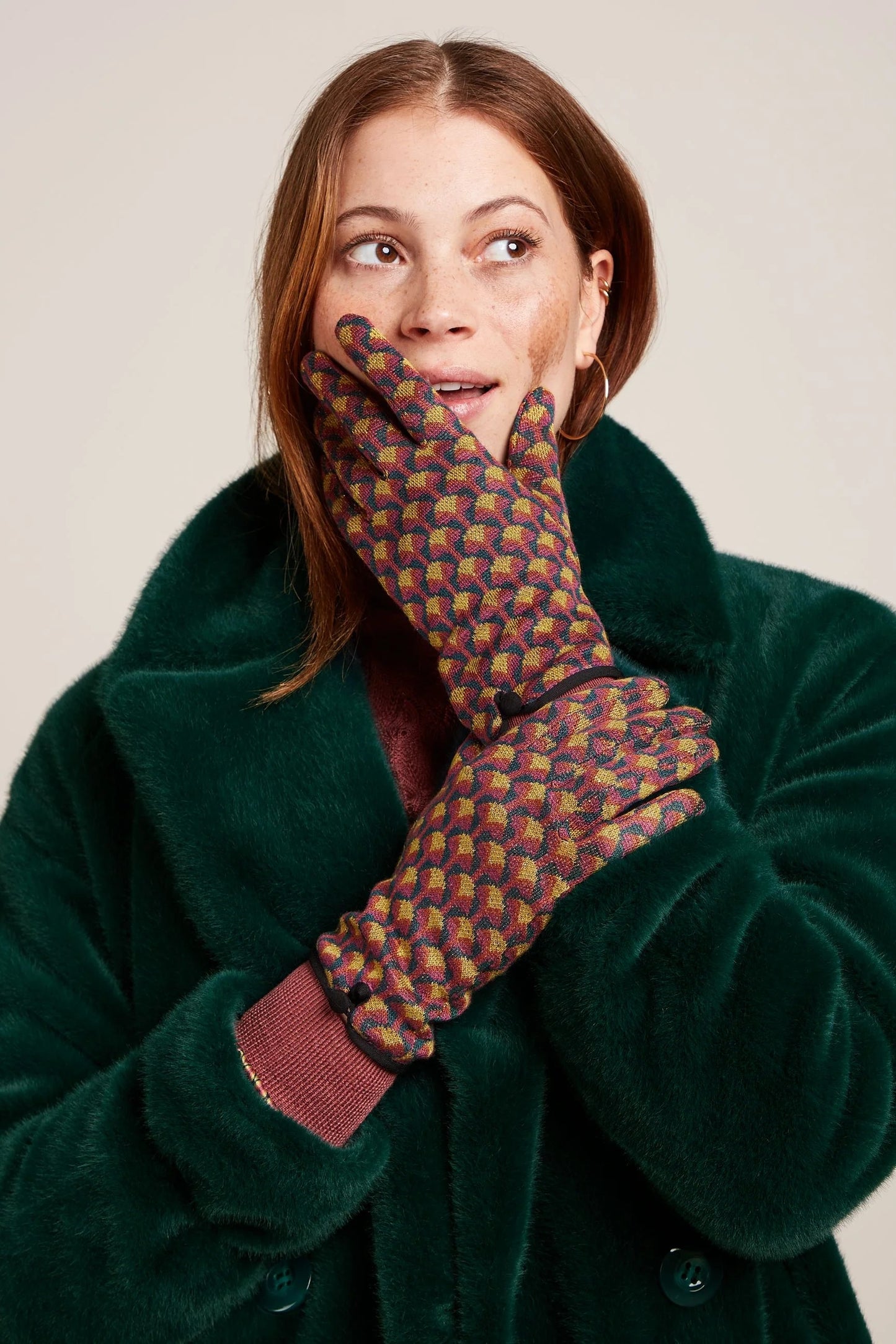 Gloves Waterloo - Pine Green