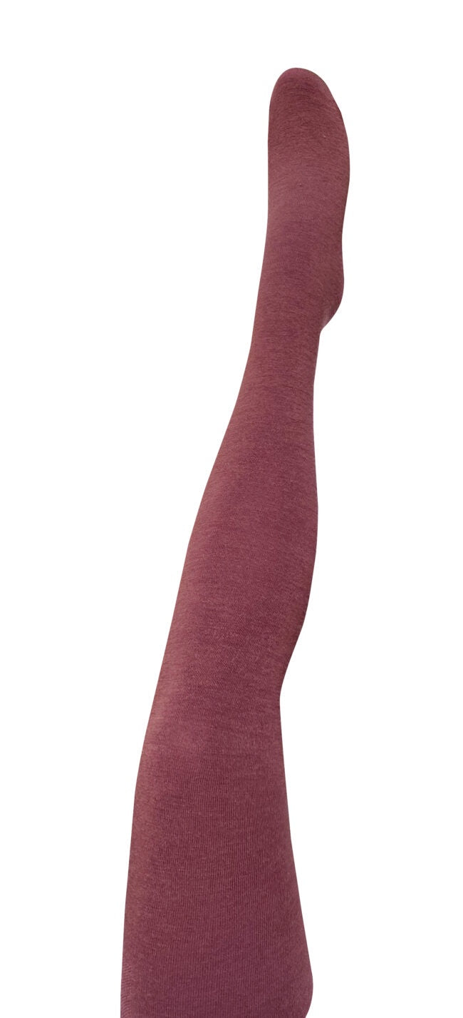 Luxe Merino Wool Tights - Wine