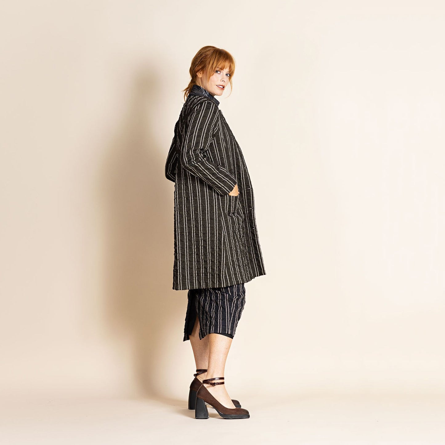 Maree Birdie Coat - Black