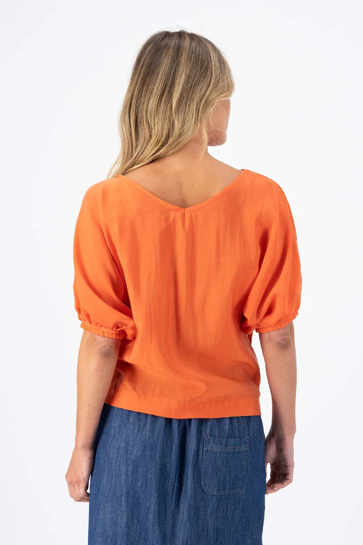 Camisa Skyscraper Blouse - Orange