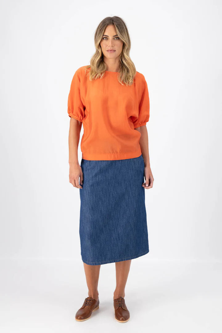 Camisa Skyscraper Blouse - Orange