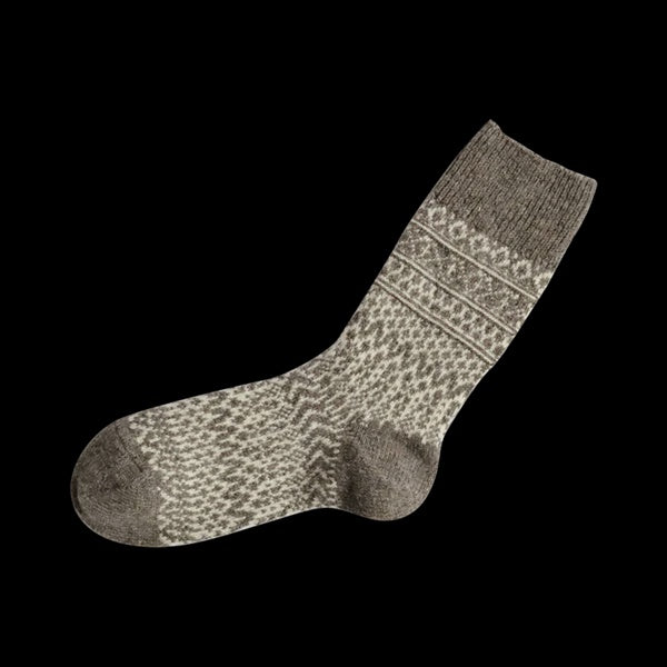 Nishiguchi Oslo Wool Jacquard Sock