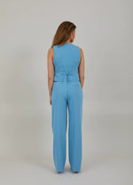 Pants with Wide Legs Petra Fit - Cool Blue