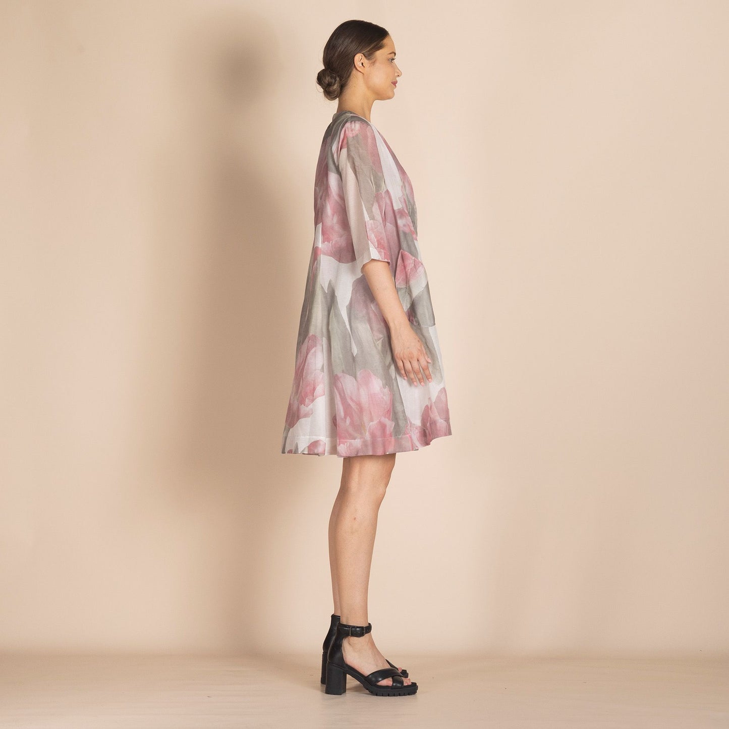 Pink Tulips Giselle Coat