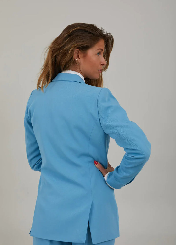 Relaxed Blazer Zoe Fit - Cool Blue