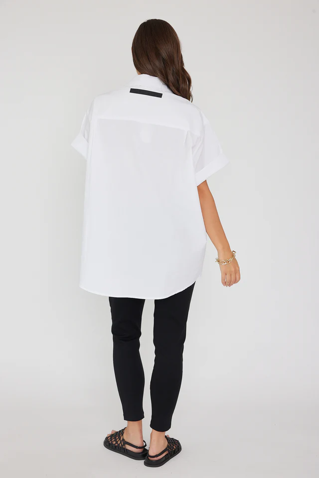 Rouge Oversized Shirt - White
