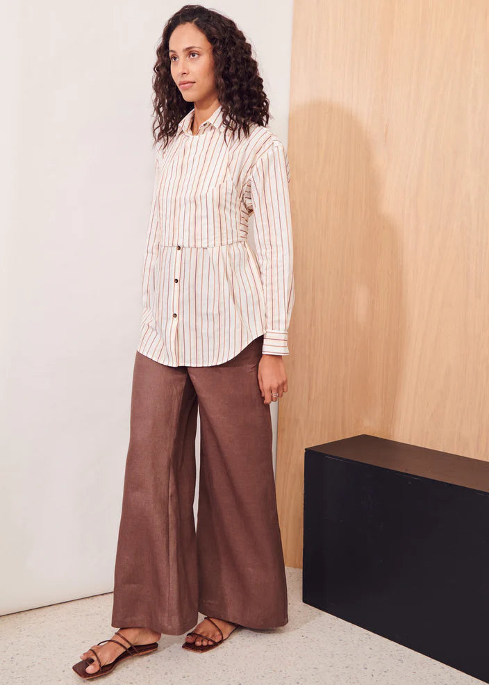 Skip Vest Shirt - Skip Stripe