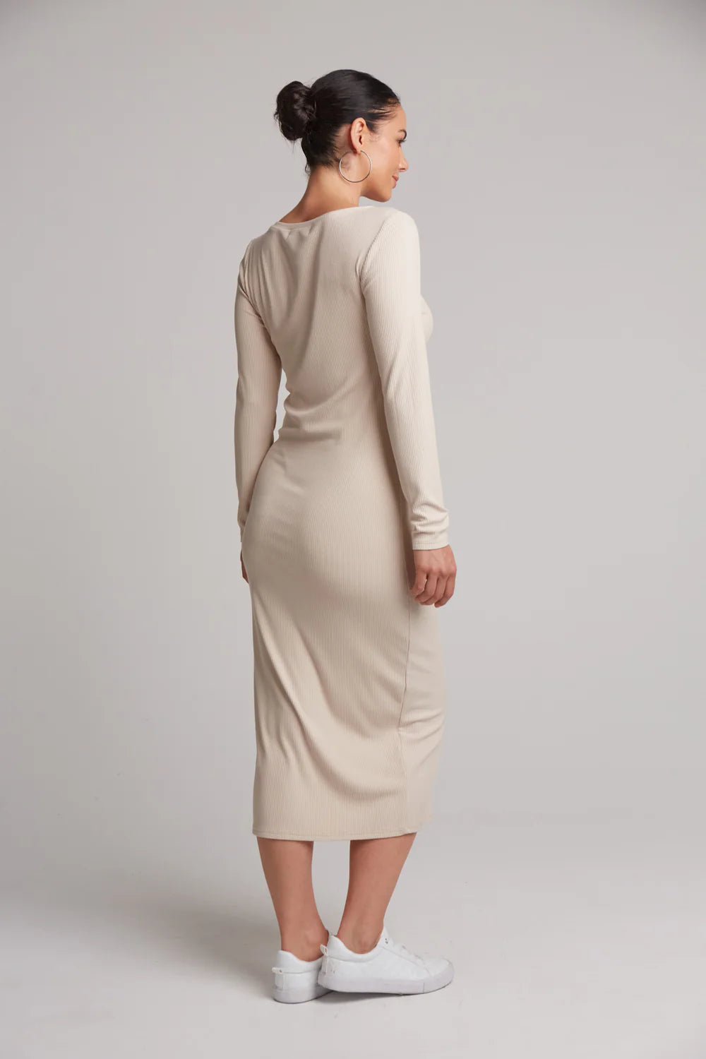 Studio Jersey Maxi Dress - Tusk