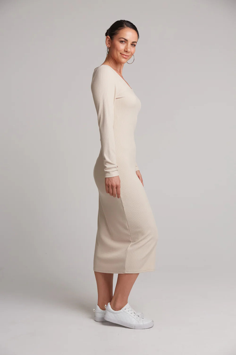 Studio Jersey Maxi Dress - Tusk