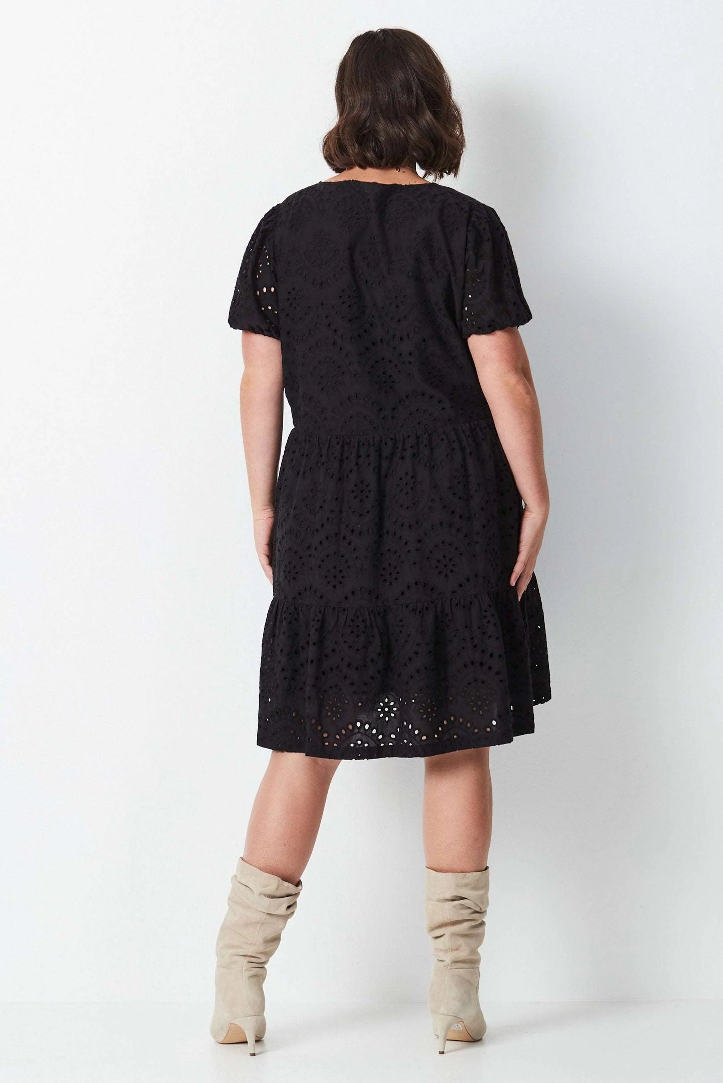 Summer Lace Dress - Black