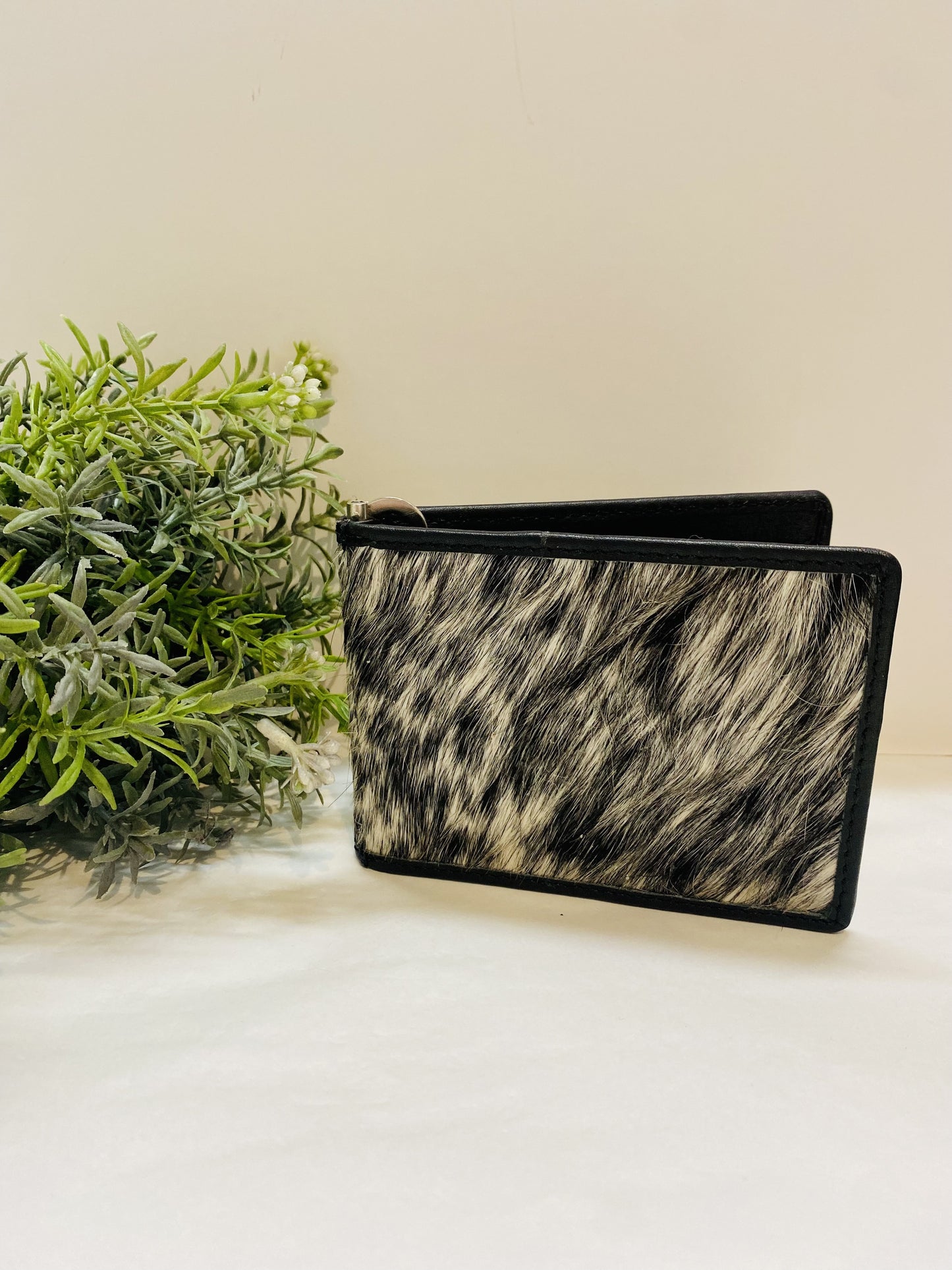 Small Leather Wallet - Jersey