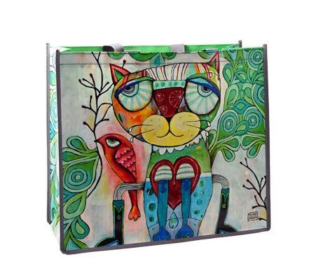 Shopper Bag - Cat Bird