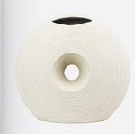 Medium Sea Urchin Vase - Rippled Cream