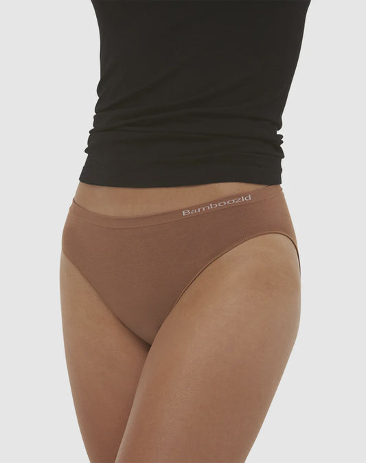 Womens Bikini Brief - Tan
