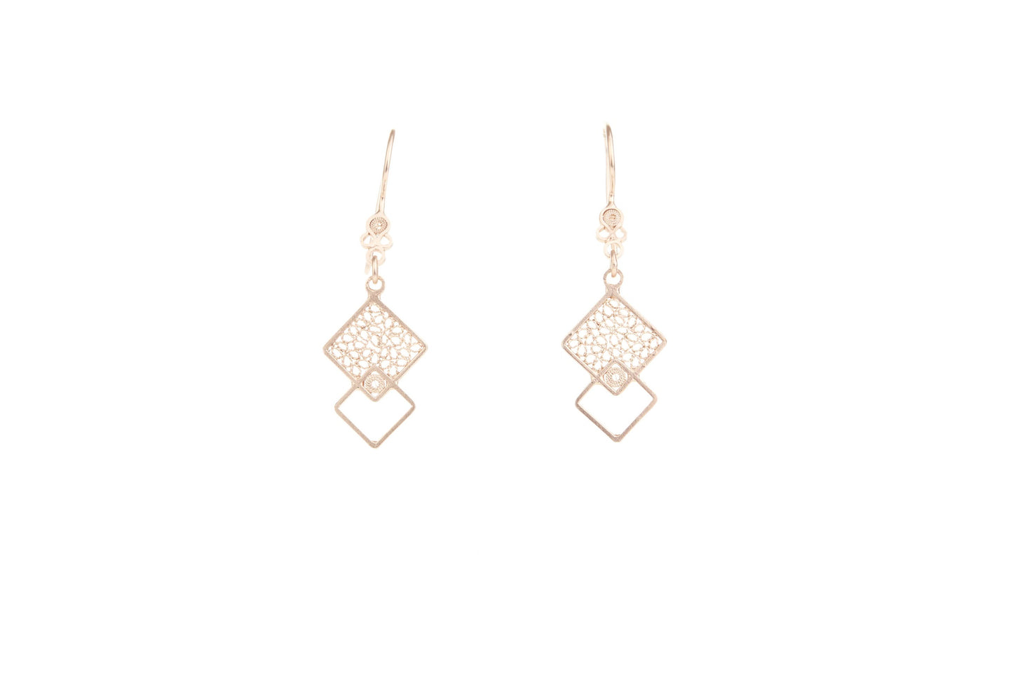 Prasino Rose Gold Earring