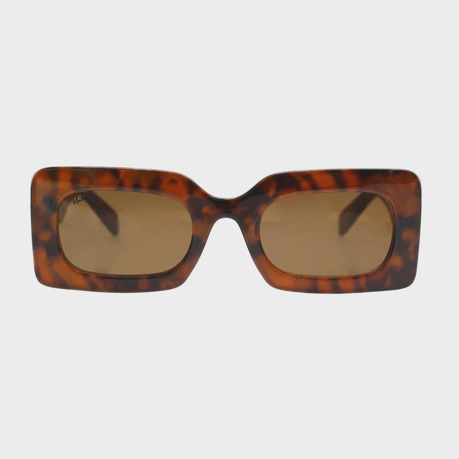 Twiggy Eco Sunglasses - Chocolate/Turtle