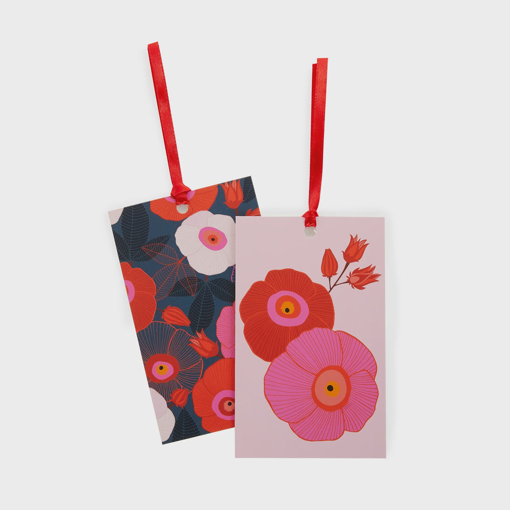 Artist Gift Tags 10pk - Poppies