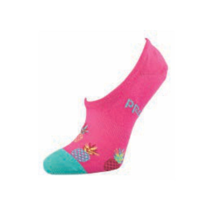 Bamboo Invisible Socks - Pink Pineapple