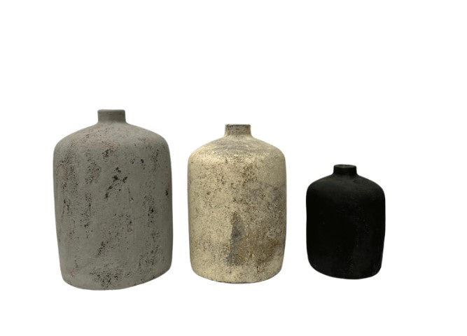Bensin Bottle Jar Sml - Black