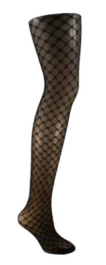 Columbine Pantihose - Sheer Fishnet