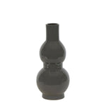 Dinah Stoneware Vase Small - Steel Grey
