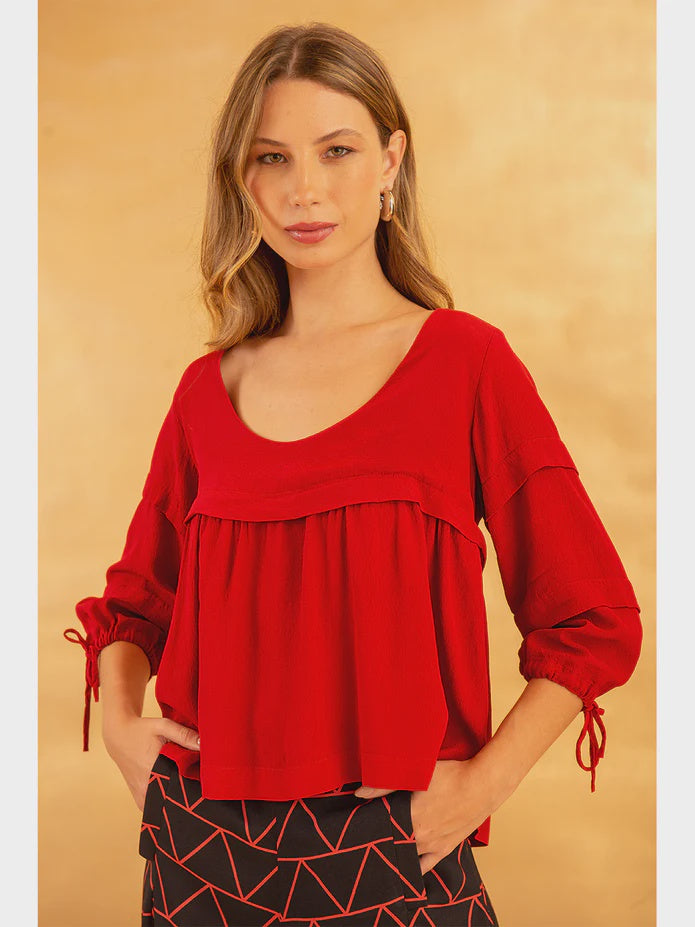 Ily Blouse - Red