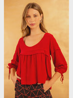 Ily Blouse - Red