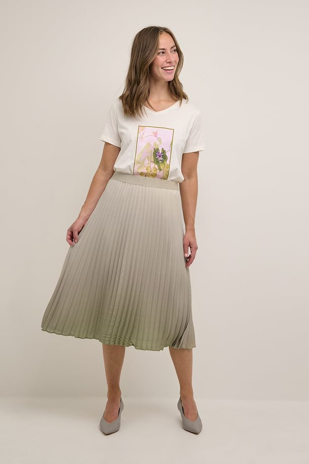 Leva Skirt - Sage Dip Dye