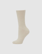 Luxe Bamboo Bed Sock - Natural