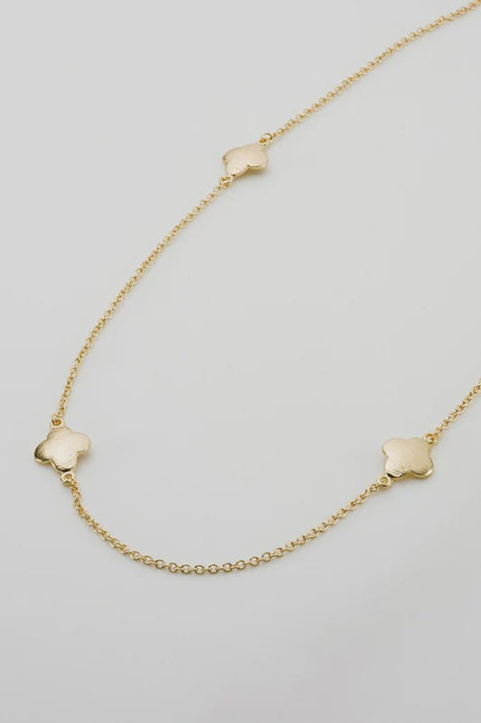 Reece Long Necklace - Gold