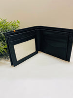 Black With Tan Feature Wallet