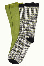 Gift Box Socks Quentin - Posey Green