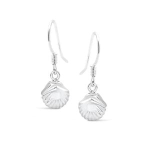 925 SS Shell Earring - Silver