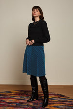 Juno Skirt Moda Stripe - Lapis Blue