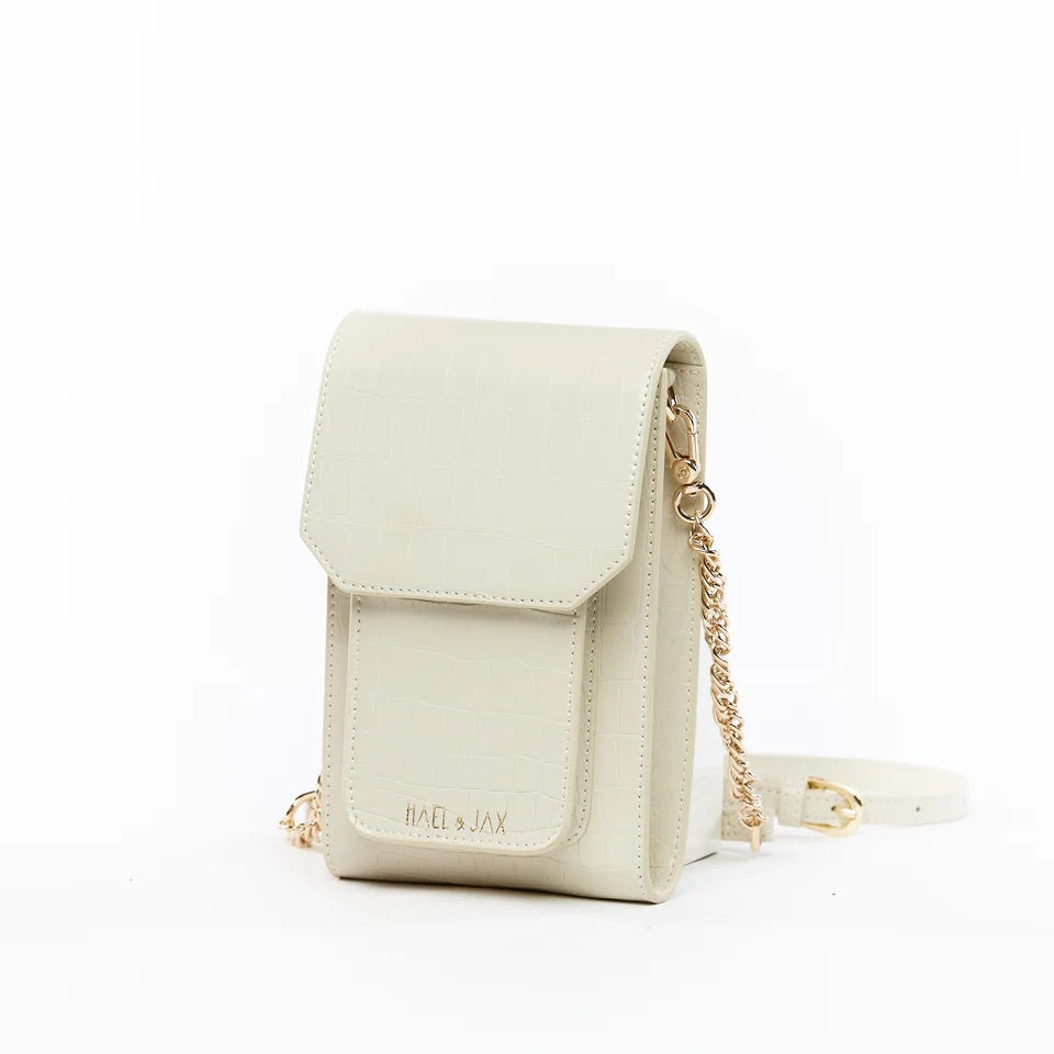 Paloma Bag - Ivory Croc