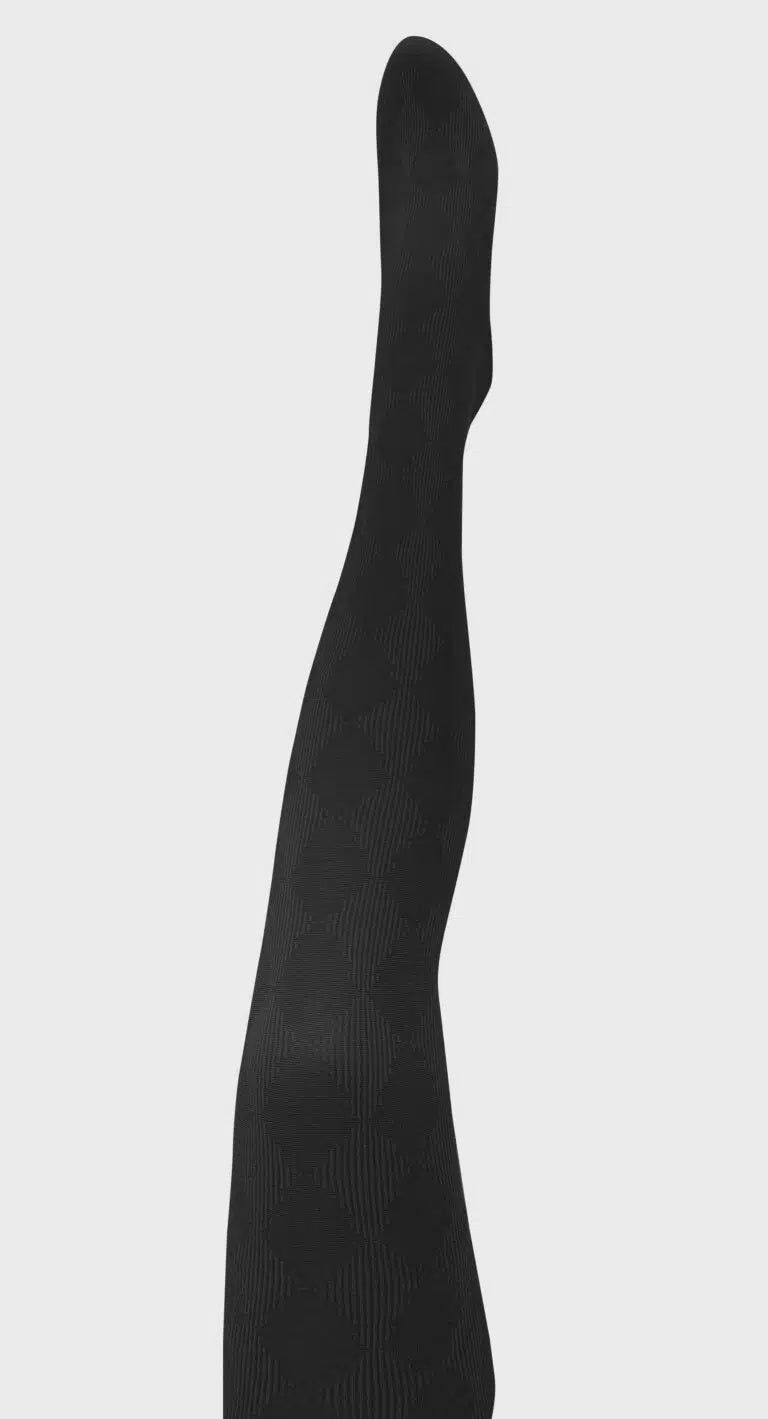 Pine Organic Cotton Tights - Black