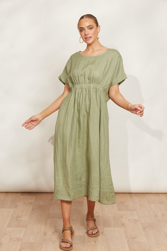 Sojourn Dress - Aloe