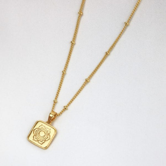 Sacral Necklace - Gold