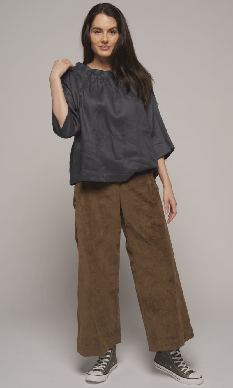 Alira Cord Pant - Donkey