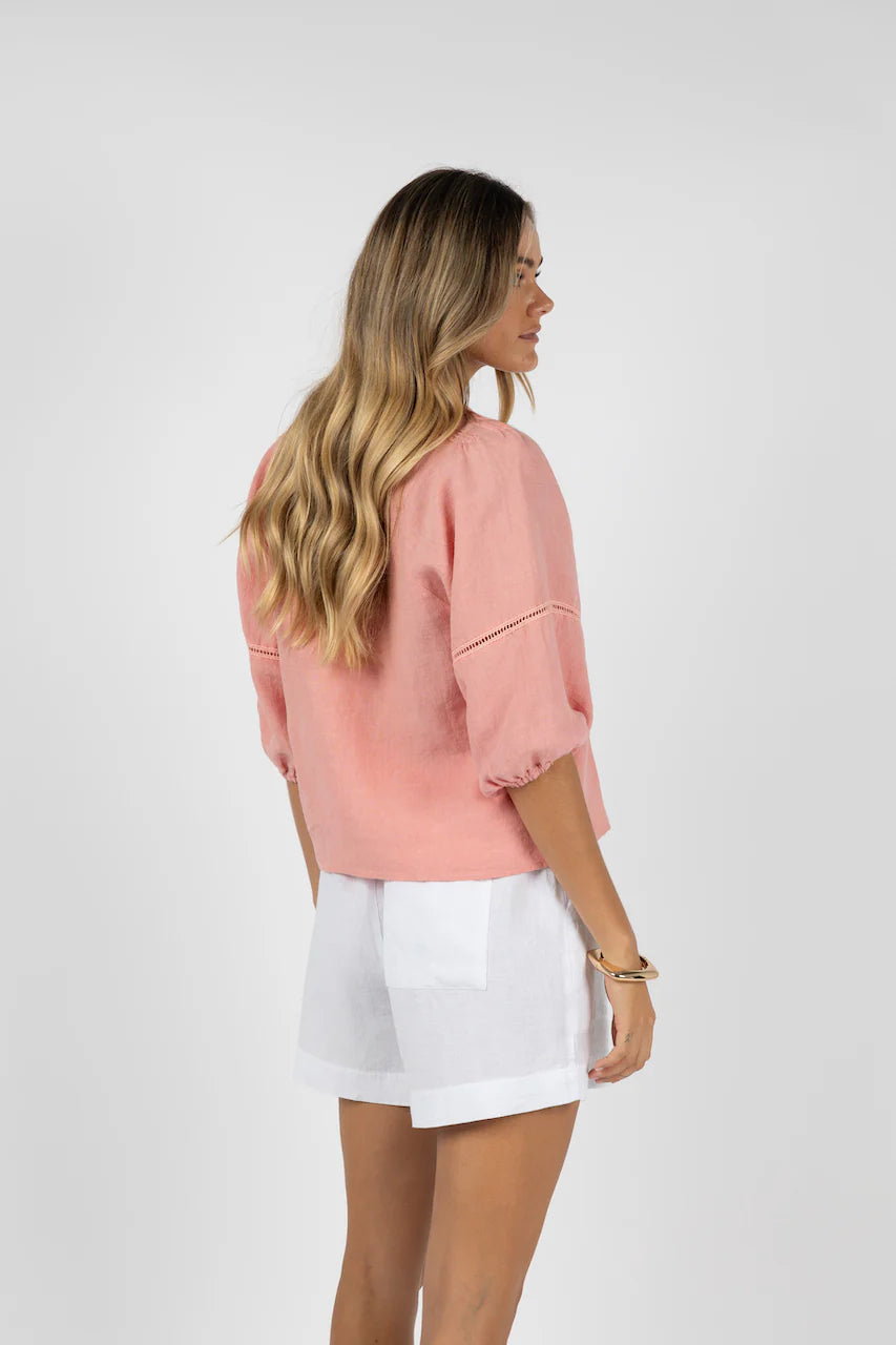 Ambrosia Blouse - Blush