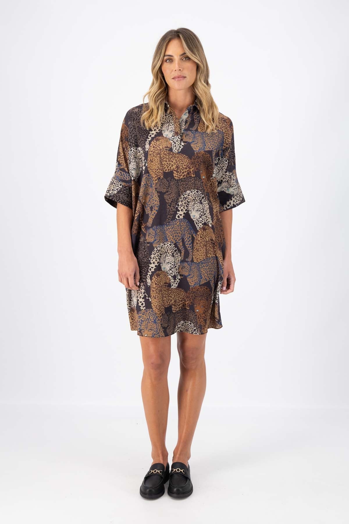 Sabana Estilo Shift Dress