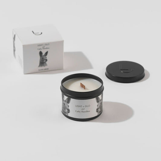 Cathy Hamilton Travel Tin Candle - Kangaroo